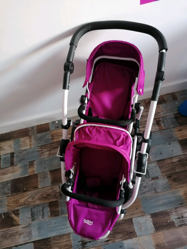 britax dolls double buggy